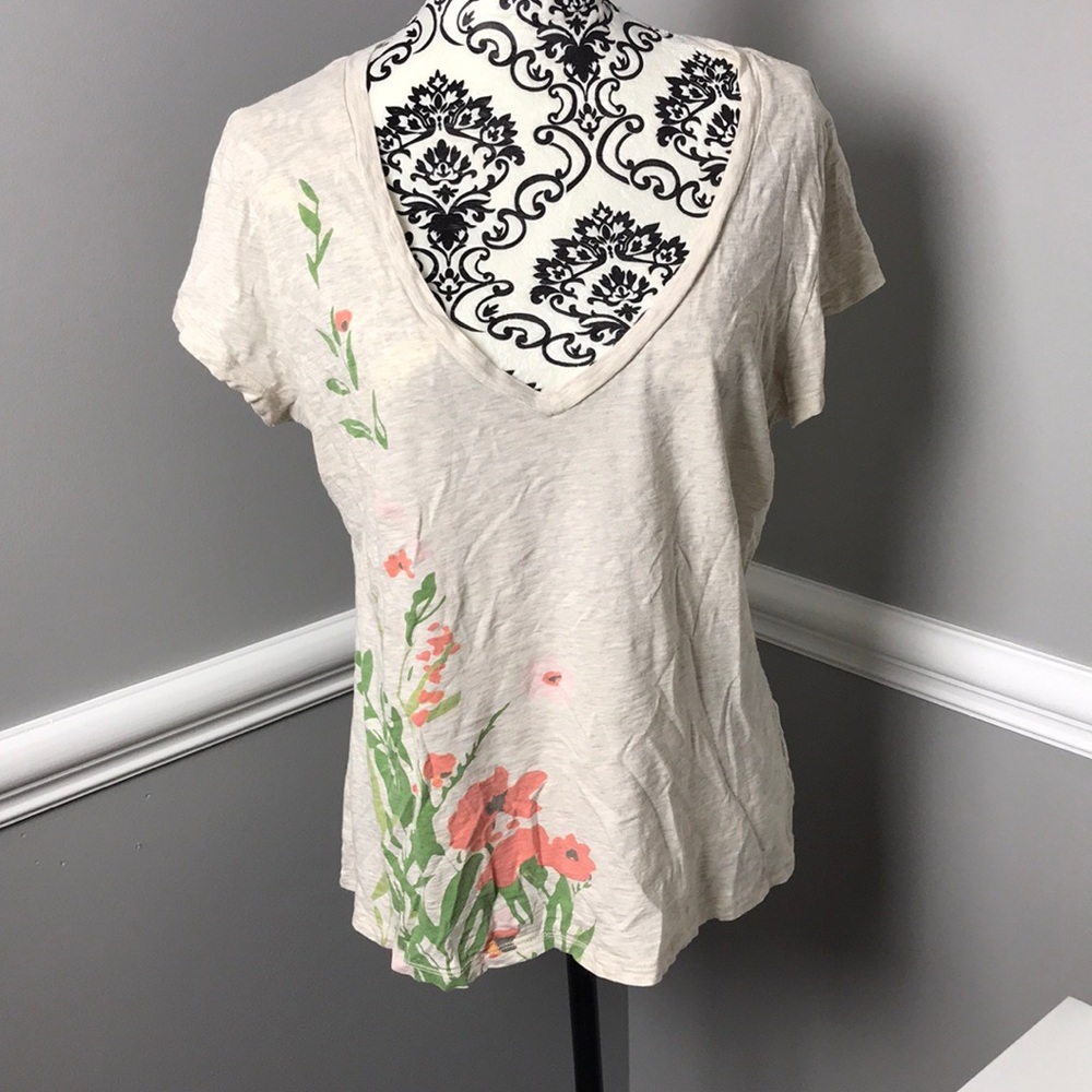 Banana republic xl cotton tee organic